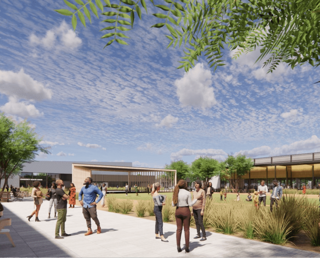 Rendering of the planned 24th Street and Broadway development